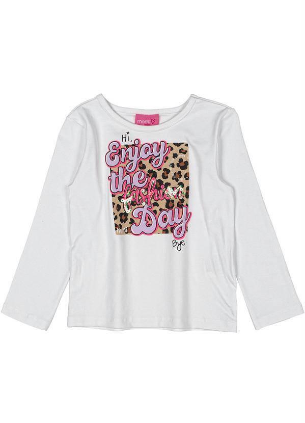 Momi - Conjunto Oncinha e Lettering Off White e Lilás 2