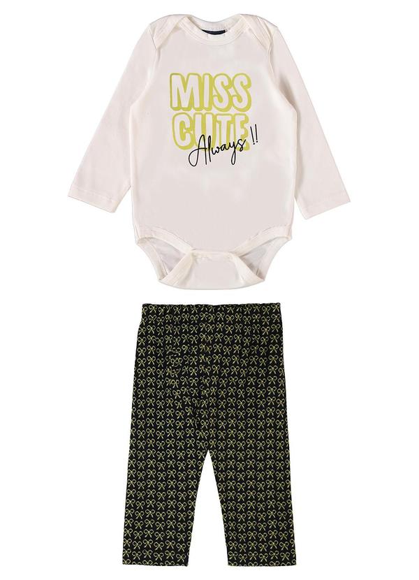 Guloseima - Conjunto para Bebê Menina Bege 1