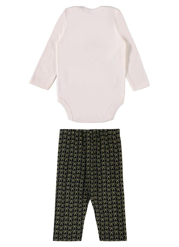 Guloseima - Conjunto para Bebê Menina Bege 2