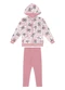 Alakazoo - Conjunto para com Calça e Jaqueta Estampada Azul - variação: Rosa