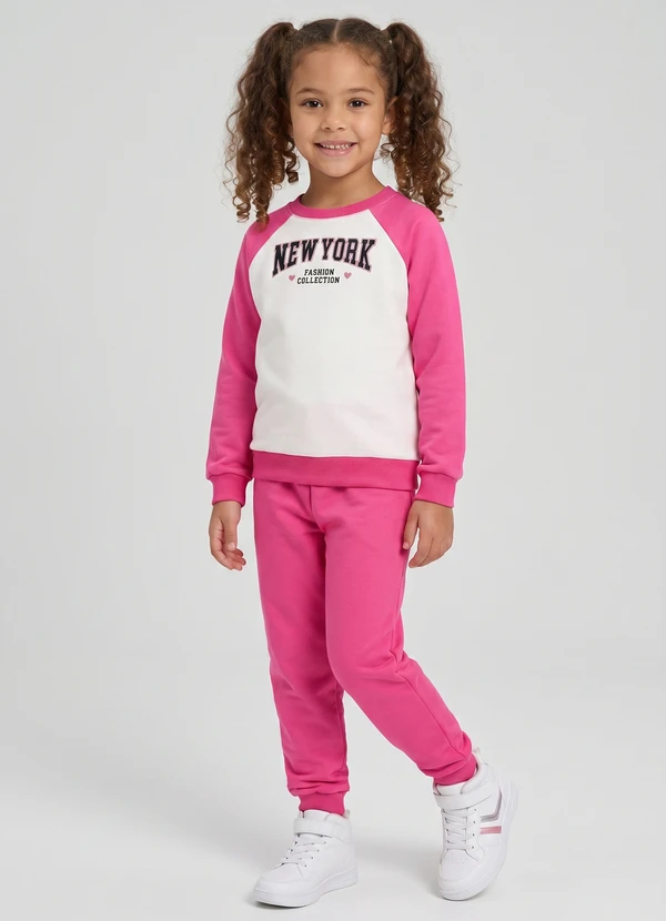 Guloseima - Conjunto para Menina para o Inverno Rosa