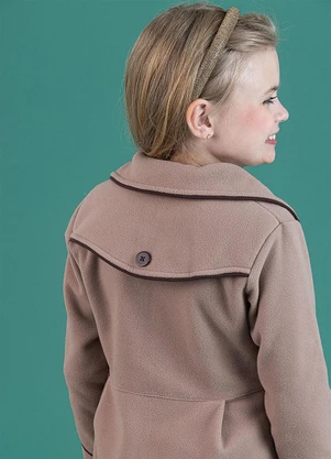 Soft Bonni - Conjunto Parka e Legging Infantil Bege - SOFT BONNI