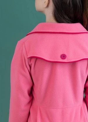 Soft Bonni - Conjunto Parka e Legging Infantil Rosa Flor - SOFT BONNI