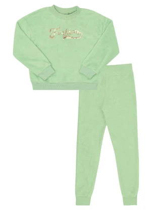 Pulla Bulla - Conjunto Pelo Menina Verde - PULLA BULLA