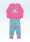 Fakini Kids - Conjunto Pijama Blusa Manga Longa e Calça Rosa - variação: Rosa