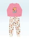 Fakini Kids - Conjunto Pijama Blusa Manga Longa e Calça Rosa - variação: Rosa