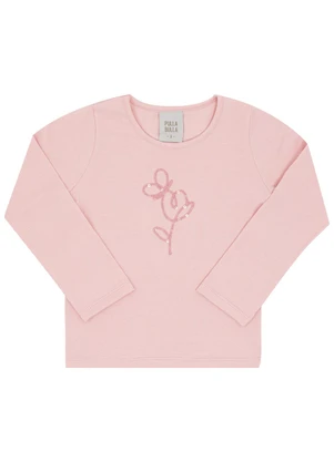 Pulla Bulla - Conjunto Primeiros Passos Cotton Leve Rosa - PULLA BULLA