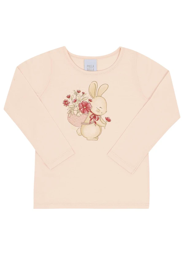 Pulla Bulla - Conjunto Primeiros Passos Menina Meia Malha Rosa 3