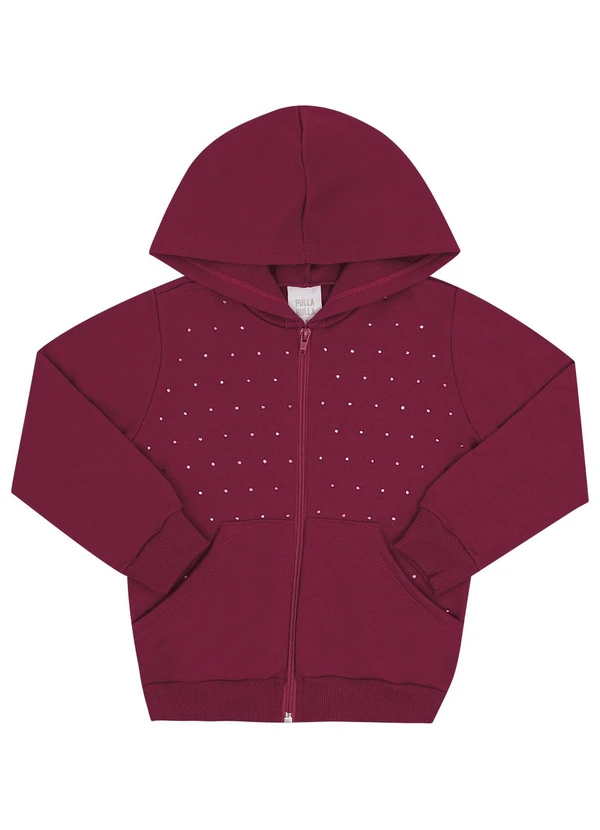 Pulla Bulla - Conjunto Primeiros Passos Menina Moletom Roxo 2