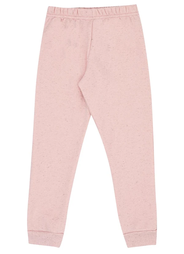 Pulla Bulla - Conjunto Primeiros Passos Moletom Linho Rosa 3