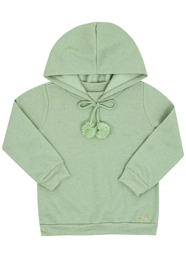 Pulla Bulla - Conjunto Primeiros Passos Moletom Linho Verde 2