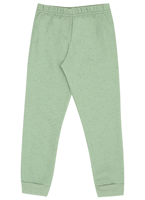 Pulla Bulla - Conjunto Primeiros Passos Moletom Linho Verde 3