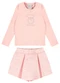 Pulla Bulla - Conjunto Ribana com Elastano Leve Rosa - variação: Rosa