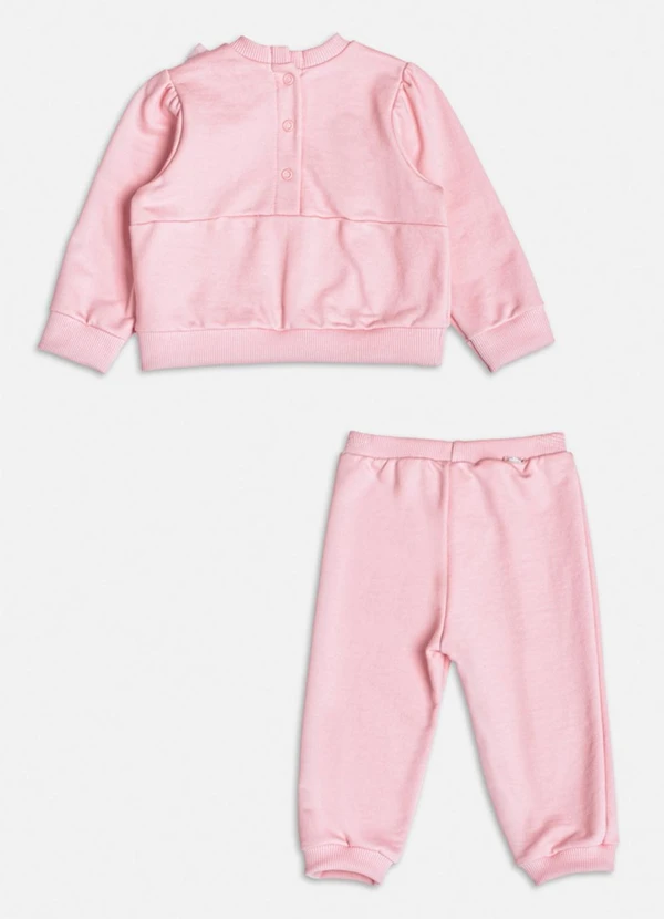 Momi - Conjunto Rosa com Laço de Tule Rosa 2