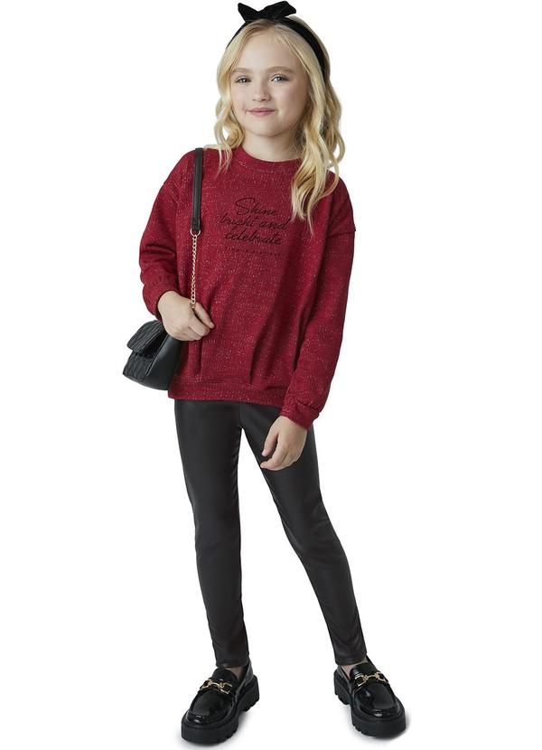 Carinhoso - Conjunto Shine Bright And Celebrate Vermelho 1