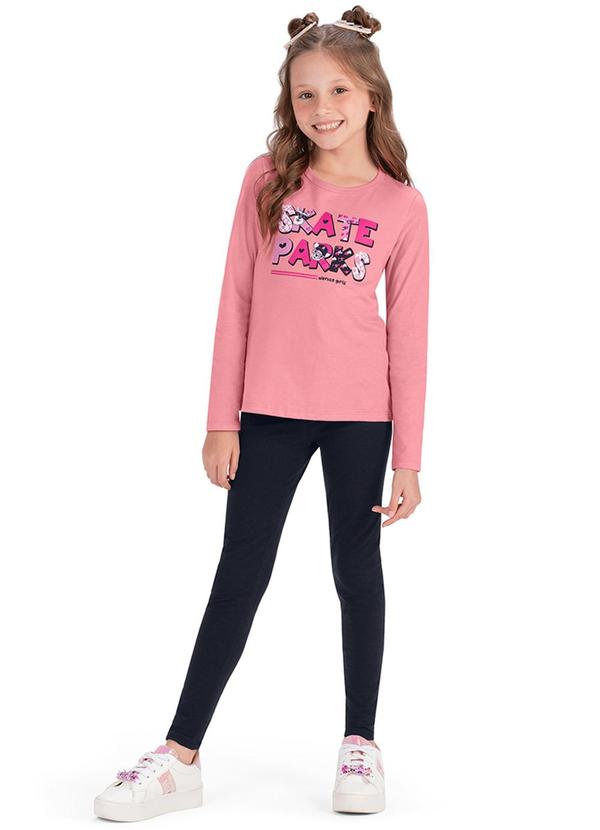 Alenice - Conjunto Skate Menina Rosa
