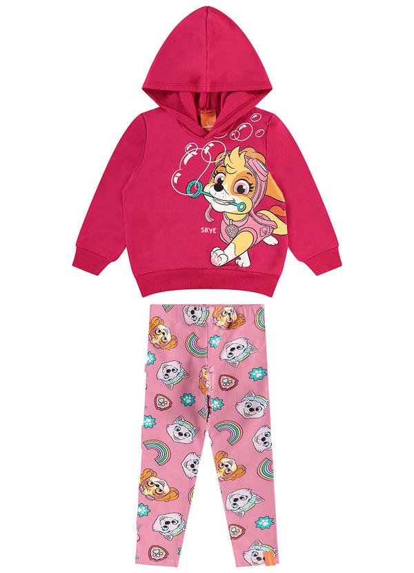 Malwee Kids - Conjunto Skye® com Glitter Rosa 2