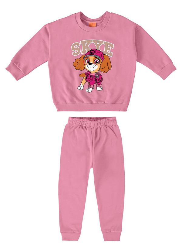 Malwee Kids - Conjunto Skye Paw Patrol® Menina Rosa