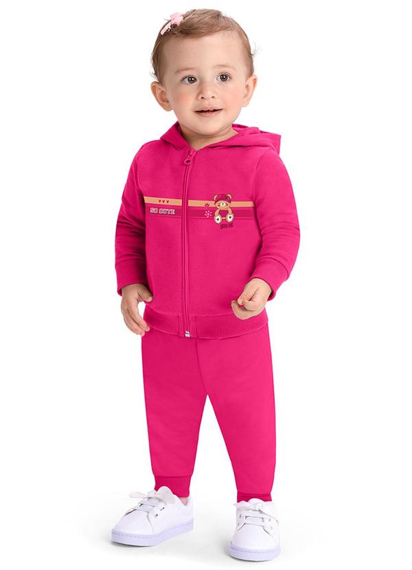 Alenice - Conjunto So Cute Menina Rosa 1