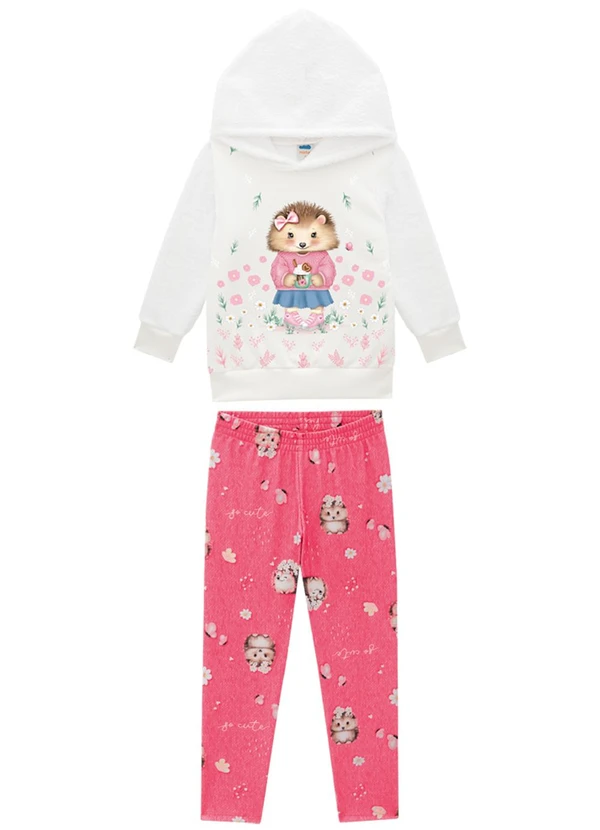 Marlan - Conjunto Sport Floresta Encantada Rosa