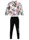 Malwee Kids - Conjunto Stitch® em Moletom Azul Marinho - variação: Preto