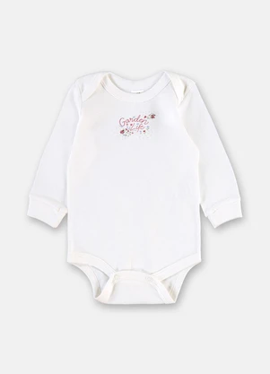 Up Baby - Conjunto Suedine Body Calça Branco - UP BABY