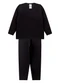 Rosa Azul - Conjunto Termico Peluciado Blusa + Calca Azul - variação: Preto