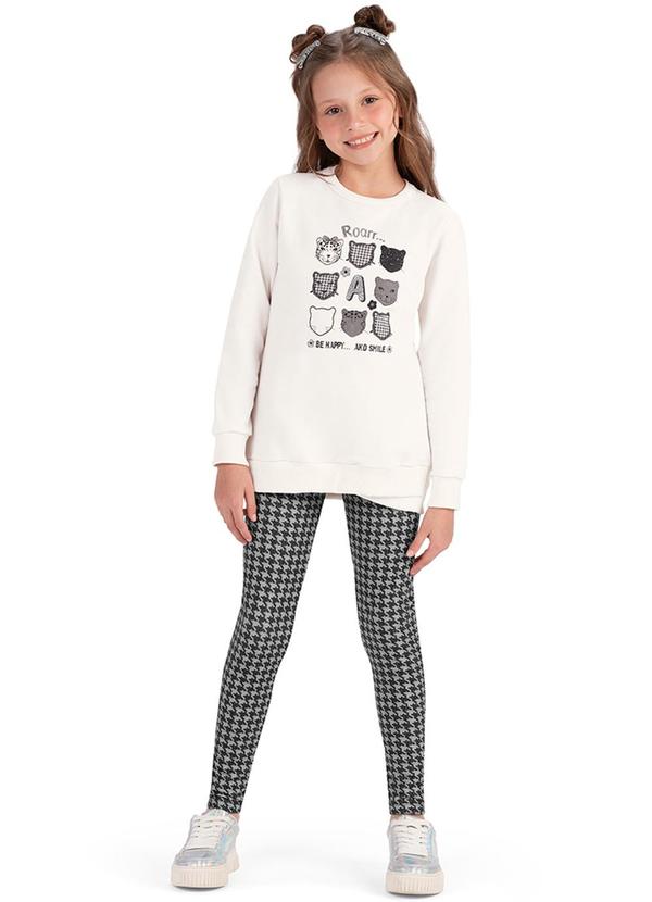 Alenice - Conjunto Tigres Menina Branco