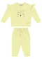 Carinhoso - Conjunto Tigrinho Texturizada Bege - variação: Amarelo