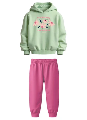Malwee Kids - Conjunto Time das Meninas Verde Água - MALWEE KIDS