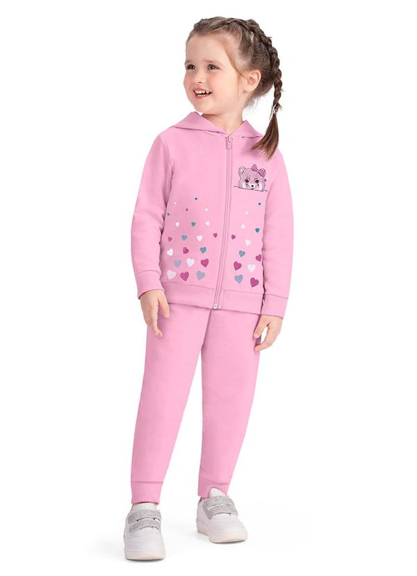 Alenice - Conjunto Ursinho Amoroso Menina Rosa 1