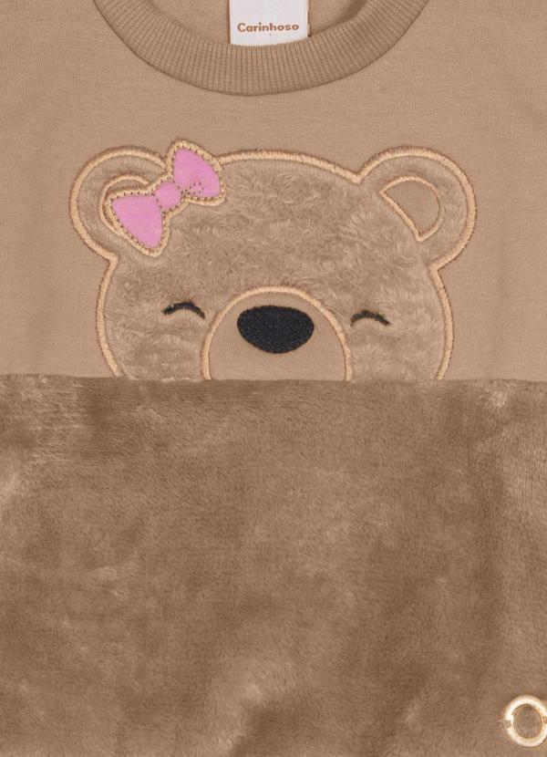 Carinhoso - Conjunto Ursinhos em Pelúcia Menina Marrom 2