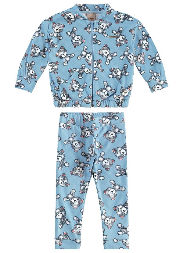 Carinhoso - Conjunto Ursinhos Soft Menina Azul