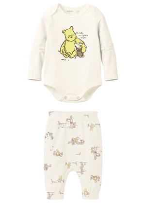 Malwee Kids - Conjunto Winnie The Pooh® em Cotton Off White - MALWEE KIDS