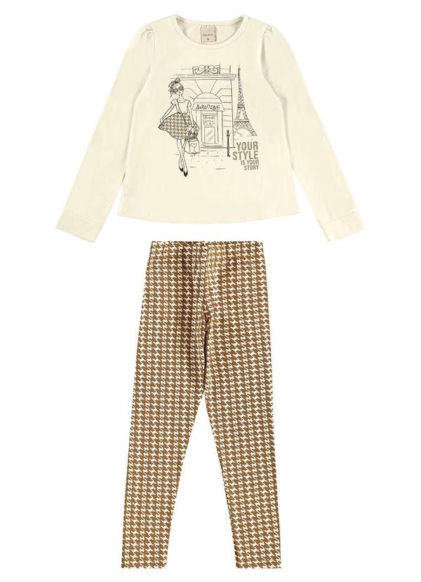 Carinhoso - Conjunto Your Style Is Your Story Bege