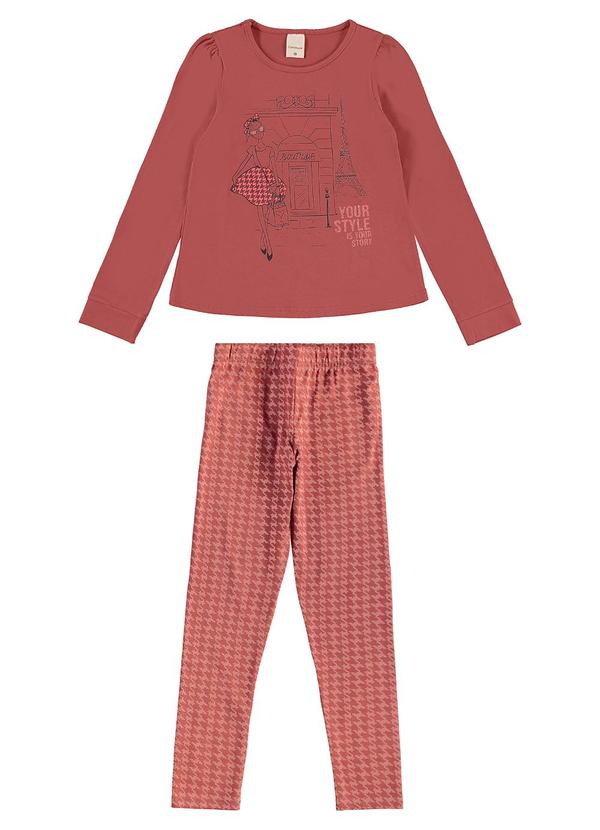 Carinhoso - Conjunto Your Style Is Your Story Laranja