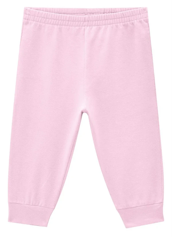 Brandili Baby - Kit Body e Calça de Cotton Rosa 3