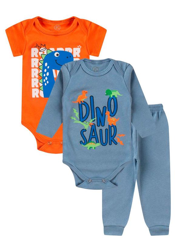 Rovitex - Kit Body Infantil Longo 3 Peças
