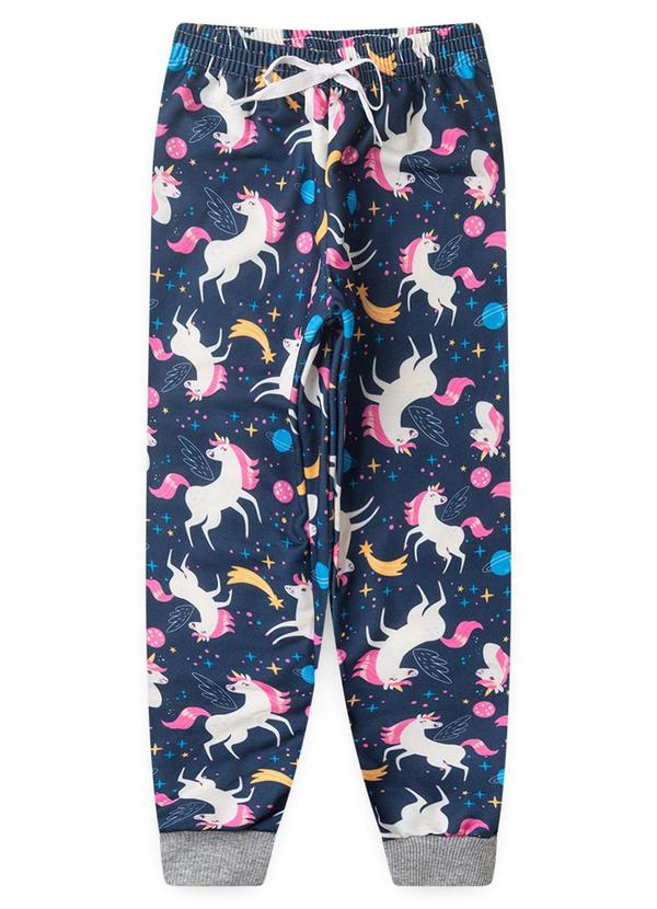 Atelie da Crianca - Moletom Infantil Unicórnio Azul 3