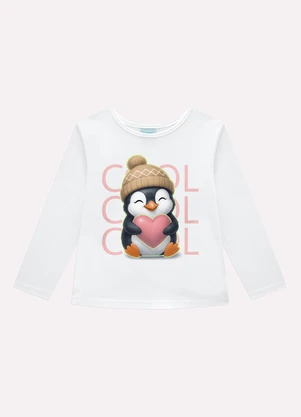 Kyly - Pijama Infantil Menina Brilha no Escuro Branco - KYLY
