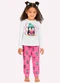 Kyly - Pijama Infantil Menina Brilha no Escuro Branco - variação: Cinza