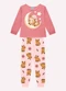 Kyly - Pijama Infantil Menina Capivara Rosa - variação: Rosa
