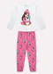 Kyly - Pijama Infantil Menina Pinguim Branco - variação: Branco