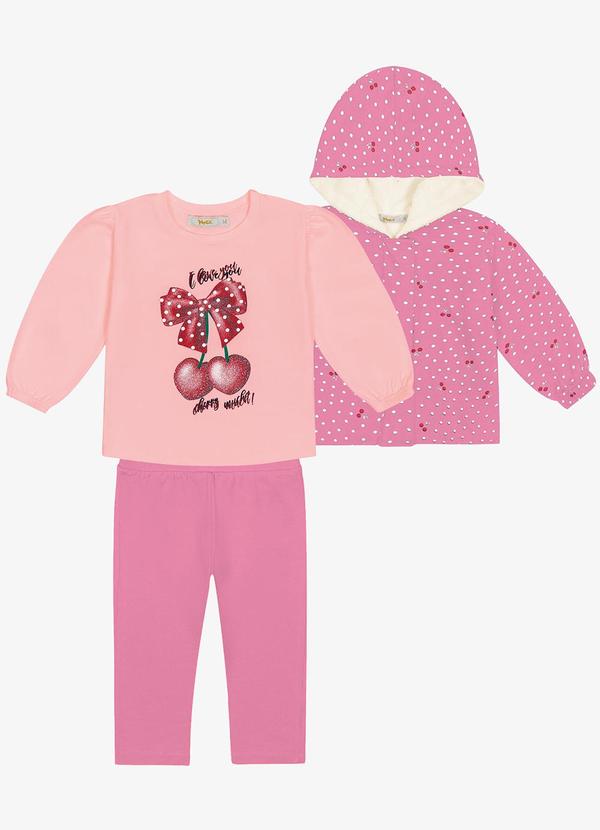 Trick Nick - Trijunto Infantil Feminino Rosa