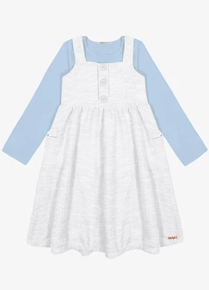 Trick Nick - Vestido com Blusa Branco - TRICK NICK