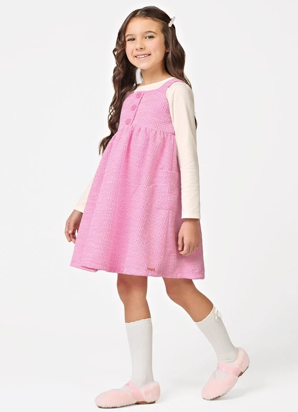 Trick Nick - Vestido com Blusa Rosa 3