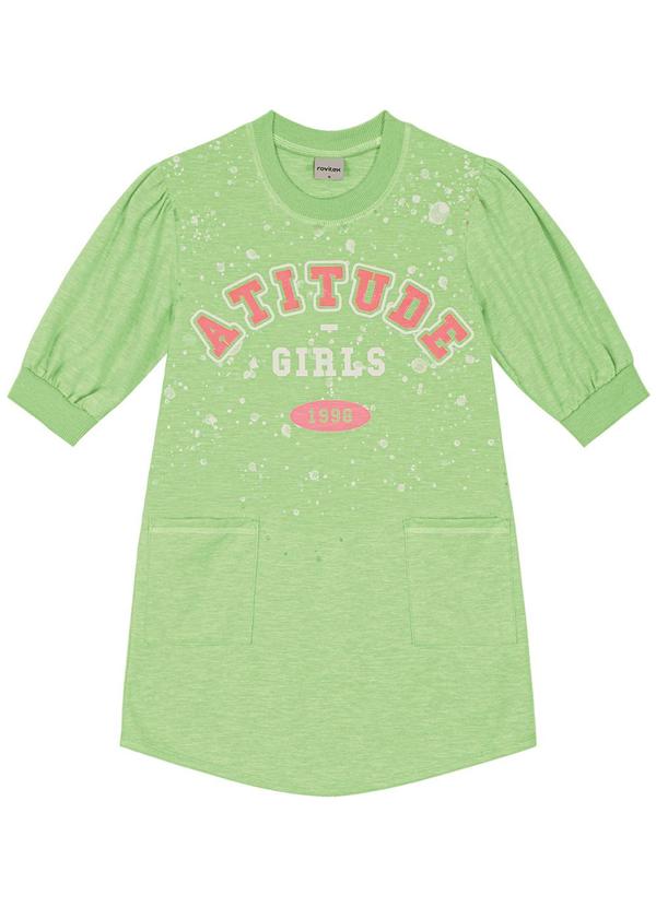 Rovi Kids - Vestido Infantil Feminino Verde