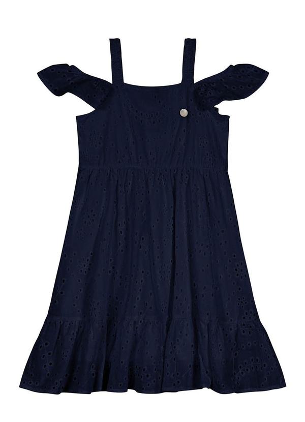 Trick Nick - Vestido Infantil Laise Menina Azul