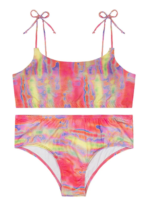 Gloss - Biquíni Juvenil em Malha Uv Fps +50 Rosa 3