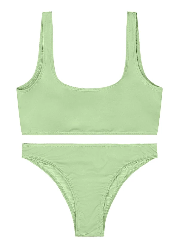 Gloss - Biquíni Juvenil em Malha Uv Fps +50 Verde 3